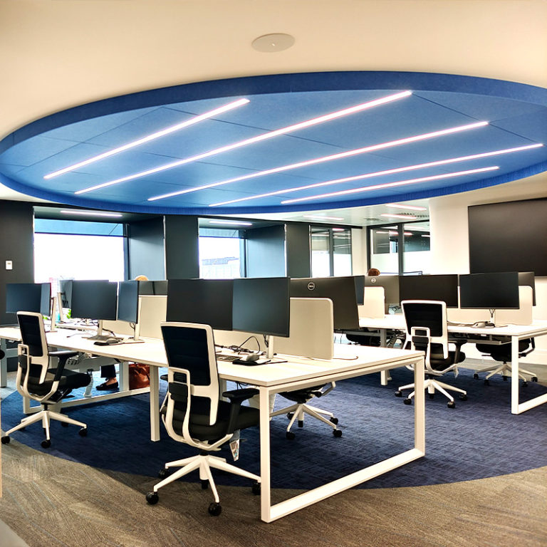 Paneles acústicos para techo | aistec